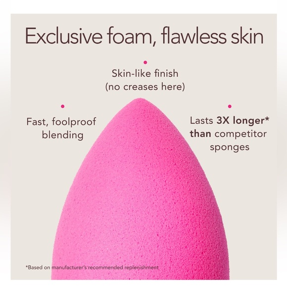 Sephora Powder Puff and Beauty Blender Makeup Sponge Bundle - Picture 6 of 9